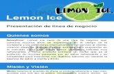 Presentación Lemon Ice
