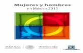 Mujeres y hombres en México 2015