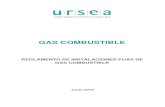 Reglamento Instalaciones URSEA Gas Combustible