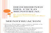 Desordenes Del Ciclo Menstrual2016