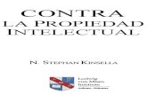 Contra La Propiedad Intelectual - N. STEPHAN KINSELLA