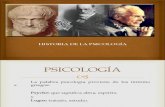 Historia y Genralidades de La Psicologia