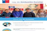 Ley de inclusión educacional