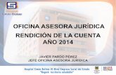 Rendicion de Cuentas 2014 Juridica