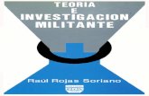 Teoria e Investigacion Militantes Rojas Soriano