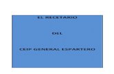Recetario CEIP General Espartero 3º