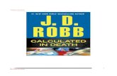 Robb J D - Eve Dallas -45 - Una Muerte Planeada