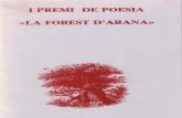 I Premi de Poesia La Forest d'Arana - València, 1987