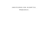 Historia de Egipto - Manetón