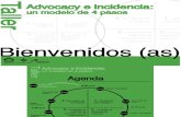 Presentación "Advocacy e Incidencia: un Modelo de 4 Pasos".