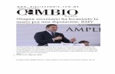04-12-2014 Diario Matutino Cambio de Puebla - Ningún Secretario Ha Levantado La Mano Por Una Diputación, RMV