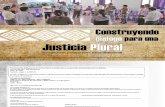 Construyendo Diálogo Para Una Justicia Plural
