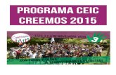 Programa CEIC CREEMOS 2015