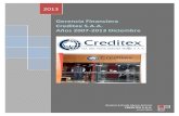 CREDITEX S.a.a Gerencia Financiera1