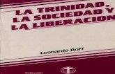 Boff, Leonardo - La Trinidad La Sociedad y La Liberacion