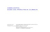 Ambliopia. Guia de Practica Clinica
