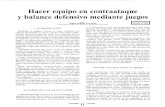 Contraataque y Balance Defensivo Mediante Juegos-Jorge Dueñas