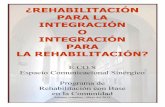 Programa de Rehabilitación con Base en la Comunidad - Informe completo - Mayo 2014