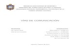 Proyecto Vias de Comunicacion