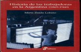 Lobato (2007) Historia de Las Trabajadoras en La Argentina (Cap 1.)
