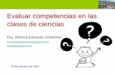 2007 Edwards Schachter Evaluar Competencias en Las Clases de Ciencias