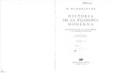 Historia de la filosofía moderna (t. 2) - W. Windelband