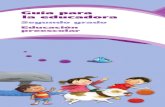Guia Para La Educadora de Nivel Preescolar Tomo 2