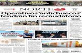Periódico Norte edición impresa día 15 de enero 2014