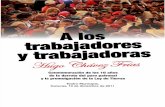 Hugo Chávez - A los trabajadores y trabajadoras