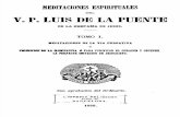 Meditaciones Espirituales-Luis de La Puente-Tomo I