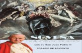 Novena a La Inmaculada Concepción de María con San Juan Pablo II y rosario de adviento