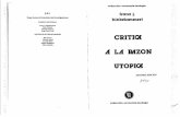 Hinkelammert, Franz 1984 Critica a La Razon Utopica