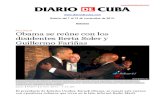 Boletín de DIARIO DE CUBA | Del 7 al 13 de noviembre de 2013.