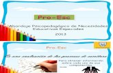 Presentación del Pro-Esc