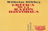 Wilhelm Dilthey- Critica de La Razon Historica