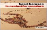 Henri Bergson - La evolución creadora