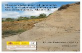 Guía excursión geológica a La Cabrera