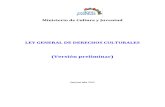 Ley-General-de-Derechos-Culturales-CR - versión-preliminar