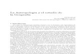 La Antropología y el estudio de la Geografía - Leif Korsbaek