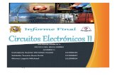 Informe Final - Lab. Circuitos Electrónicos II - Proy. Electrocardiograma