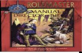 Rolemaster - Manual Del Director Del Juego