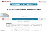 Modulo I - Tema 7 - Operatividad Aduanera