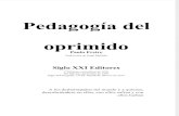 602 - Freire, Paulo - Pedagogía del Oprimido. Prefacio - Capítulo 1