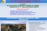 Accion Geologica Del Viento y Glaciacion