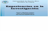 Experiencias en Investigacion