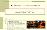 Harlem RenaissanceHarlem-Renaissance