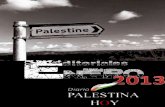 Editoriales Palestina Hoy Enero 2013