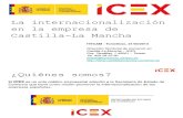 Presentacion ICEX Next en ITECAM