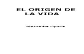 Alexander Oparin - El Origen de La Vida - V1.0