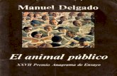 DELGADO, Manuel. El animal público